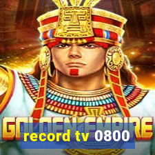 record tv 0800